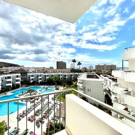 Nice With Pool View, Wifi, Near The Beach,tenerife South Appartamento *